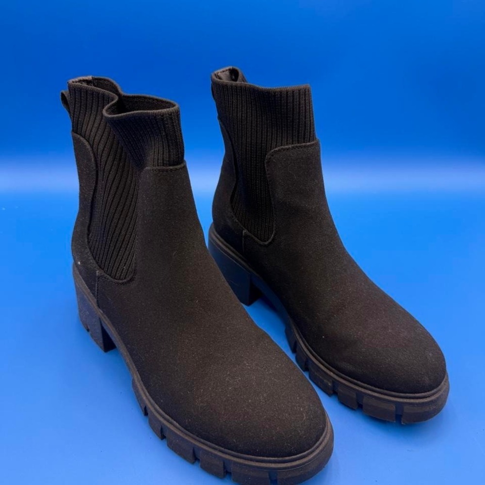 Athlefit black ankle boots Size US 8 - Picture 1 of 6